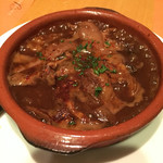 金ふじ - ワイン家の煮込み 600円。