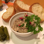 金ふじ - ワイン家のリエット（パン付）700円。