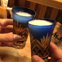 柳橋きたろう場内 - かんぱーい(^^)
                AM8時です（笑）
