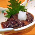 あじ彩 - あじ彩 「ほたるいかの沖漬け」