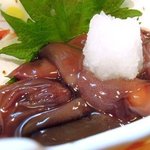 あじ彩 - あじ彩 「ほたるいかの沖漬け」
