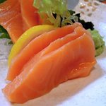 あじ彩 - あじ彩 「サーモンの刺身」