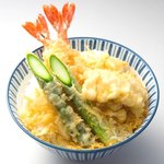 江戸前天丼 銀座天ぱち - 【夏天丼】　１３８０円