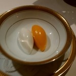 アピシウス - 2015 12 本日のデセール②マンゴーとミルクのシャーベット