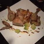 ナミヘイピザ - フランス産ひな鶏の海老の詰め物ロースト