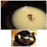 大どころ - 干し貝柱と白菜のすり流し・・アラで出しを取られている贅沢な品。
      干し貝柱の風味もいいですし、美味しいだけでなく体も暖まりますヨ。