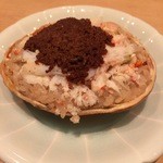 松もと - H27.12 セイコガニの押し寿司