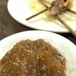 カミヤ - みそ追加５０円　みそ？玉ねぎ？