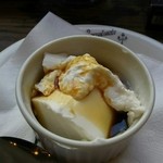 食後のデザート(パンナコッタ)