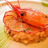 レストラン シャンボール - 赤エビと野菜のレムラード　ライム風味