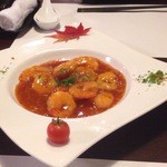 チャイニーズレストラン カレン - 海老のチリソース　￥１４５０