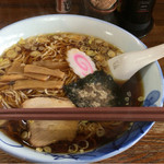 Fujiya Shiyokudou - 富士屋食堂さん
                      ラーメンの大盛り〜甘いスープがいい感じでした。美味しくいただきました。