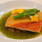 ガストロノミー ジョエル・ロブション タチオウのポワレ(2015.05)