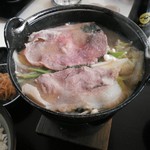 一休食堂 - 猪鍋アップ