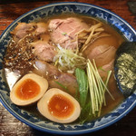 麺工房 隠國 - スペシャル醤油＋煮卵