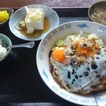 Ajino Gen - 焼豚玉子丼セット
