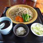 古久家 - 石臼挽きそば(750円)_2015-12-27