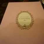 Ladurée - メニュー表紙
