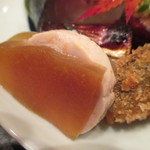 すず木 - 鮟肝と奈良漬