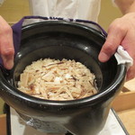 すず木 - 松茸と鯛の土鍋ごはん