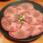 七輪焼肉 安安 - 牛タン529円（税込）これはいまいち