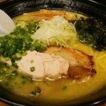 雷 - ｢濃厚鶏白湯 塩ラーメン｣￥750