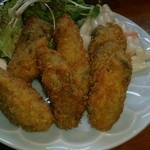 葵 - 牡蠣のシーズン。牡蠣フライ最高！(⌒‐⌒)