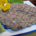 寿司と地魚料理　大徳家 - 地魚のなめろう（2010年7月）