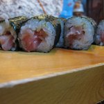 寿司と地魚料理　大徳家 - 握り　とろ鉄火巻き（2010年7月）