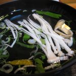 寿司と地魚料理　大徳家 - お吸い物（2010年7月）