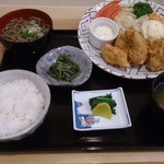 やぶ新橋店 - カキフライ定食