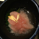 囲炉裏料理と日本酒スローフード 方舟 - 甘エビの塩辛