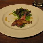 ピッコロモンド557 - フランス産うずらのディアボラ風、九条ネギのソース(2015.11)
