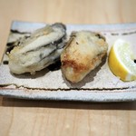 海月 - 牡蠣のカリッと焼き
