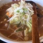 石垣食堂 - ここは味噌が定番でした、化調バリバリのノスラーです♪