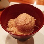 すし 市松 - 甘味　ほうじ茶アイスクリーム