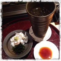 鮨と豆腐料理　あい田 本店 - お通しのタコさんも美味❤︎