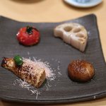 yakitorishinka - 野菜盛り合わせ