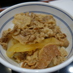 吉野家 - 2016.01 〆の牛丼(300円)吉呑み限定のちっちゃい牛丼です♪