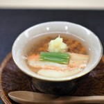 麻布十番 ふくだ - 香箱蟹　銀餡掛け