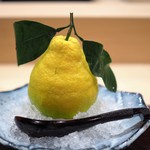 麻布十番 ふくだ - 三宝柑のゼリー