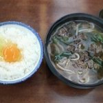 丸石食堂 - 黒胡椒がよく効く