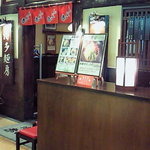 博多麺房 赤のれん 丸ビル店 - 赤のれんかかってます
