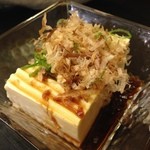 海鮮料理 吾作どん  - H.27.12.29.夜 冷やっこ 380円税別