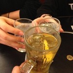 海鮮料理 吾作どん  - H.27.12.29.夜 ハイボール vs ラムネ vs ラムネ de 乾杯♪