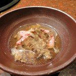 焼肉うしごろ - トリュフとサーロインのしゃぶしゃぶ
      