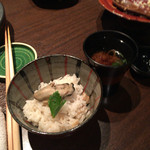 龢 - H27.12.19 牡蠣ごはん＆お椀