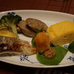 花仙庵 仙仁温泉 岩の湯 - 朝食