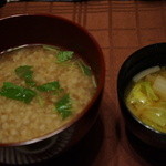 花仙庵 仙仁温泉 岩の湯 - 朝食：蕎麦の実粥