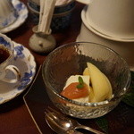 花仙庵 仙仁温泉 岩の湯 - 朝食のデザート